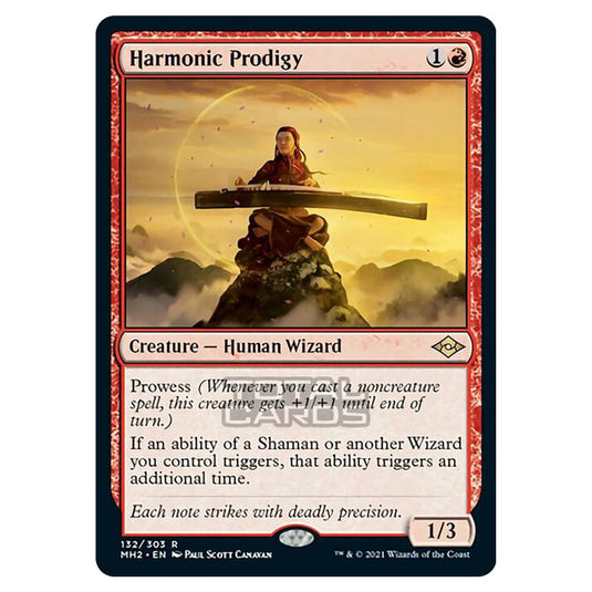 Magic The Gathering - Modern Horizons 2 - Harmonic Prodigy - 132/303