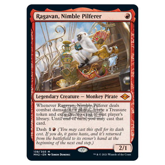 Magic The Gathering - Modern Horizons 2 - Ragavan, Nimble Pilferer - 138/303