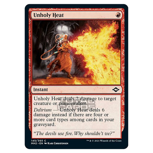 Magic The Gathering - Modern Horizons 2 - Unholy Heat - 145/303