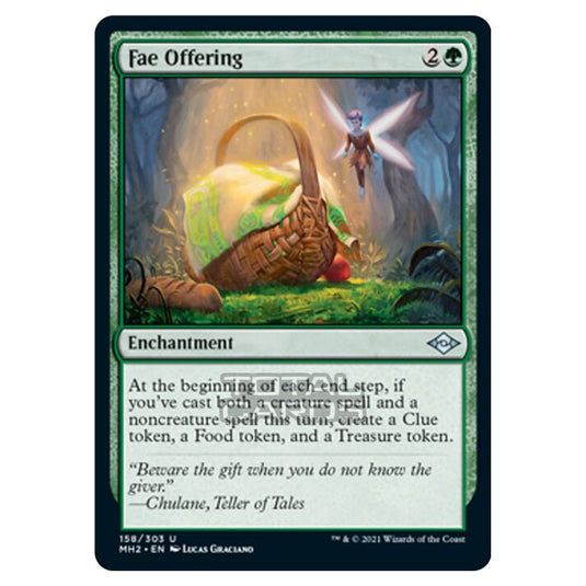 Magic The Gathering - Modern Horizons 2 - Fae Offering - 158/303