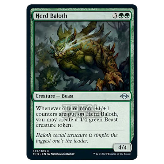 Magic The Gathering - Modern Horizons 2 - Herd Baloth - 165/303