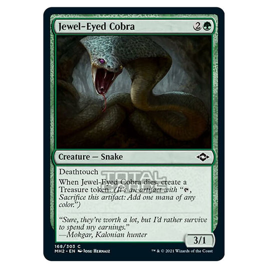 Magic The Gathering - Modern Horizons 2 - Jewel-Eyed Cobra - 168/303