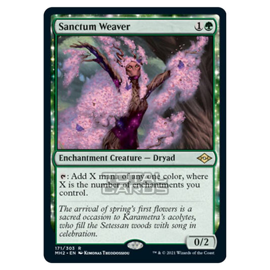 Magic The Gathering - Modern Horizons 2 - Sanctum Weaver - 171/303