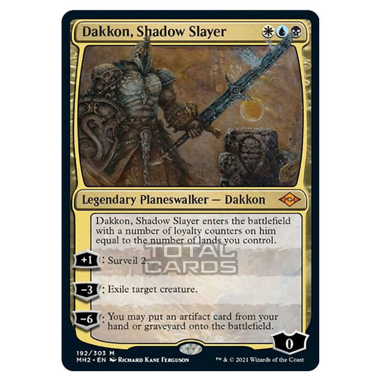 Magic The Gathering - Modern Horizons 2 - Dakkon, Shadow Slayer - 192/303