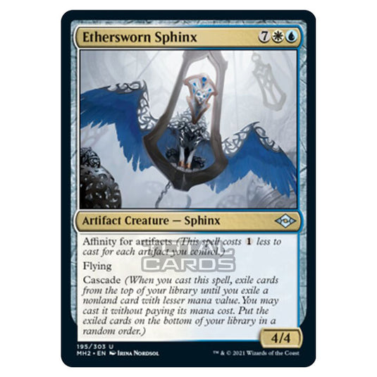 Magic The Gathering - Modern Horizons 2 - Ethersworn Sphinx - 195/303