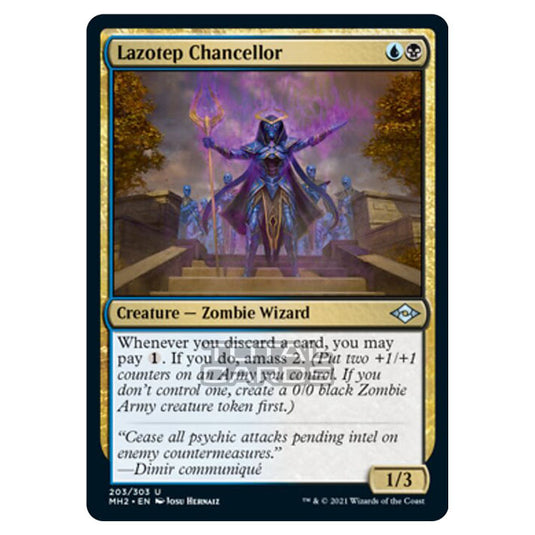 Magic The Gathering - Modern Horizons 2 - Lazotep Chancellor - 203/303