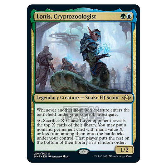 Magic The Gathering - Modern Horizons 2 - Lonis, Cryptozoologist - 204/303