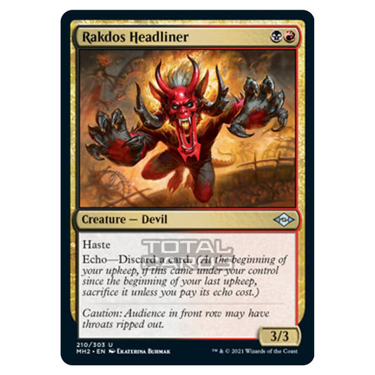 Magic The Gathering - Modern Horizons 2 - Rakdos Headliner - 210/303