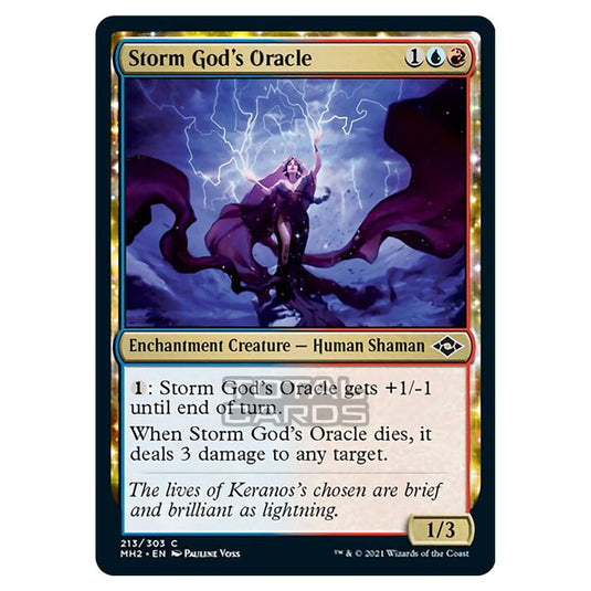 Magic The Gathering - Modern Horizons 2 - Storm God's Oracle - 213/303