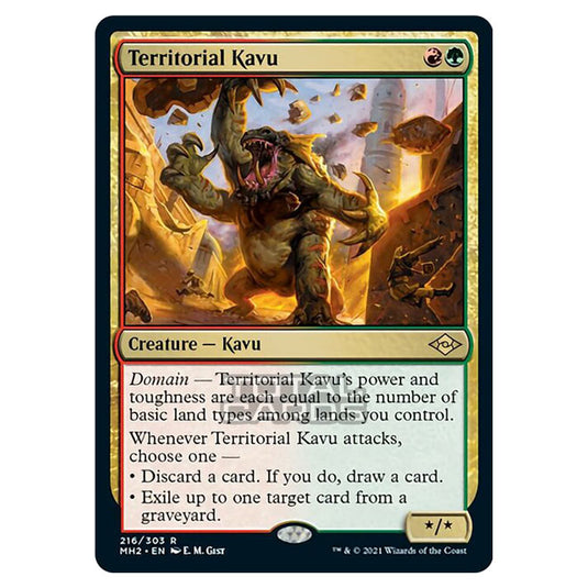 Magic The Gathering - Modern Horizons 2 - Territorial Kavu - 216/303