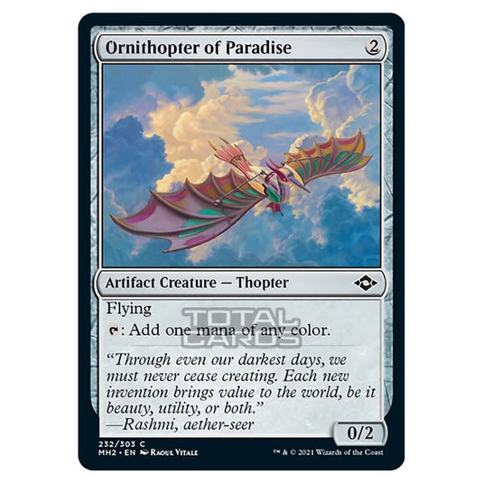 Magic The Gathering - Modern Horizons 2 - Ornithopter of Paradise - 232/303