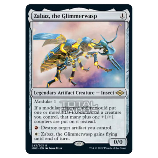 Magic The Gathering - Modern Horizons 2 - Zabaz, the Glimmerwasp - 243/303