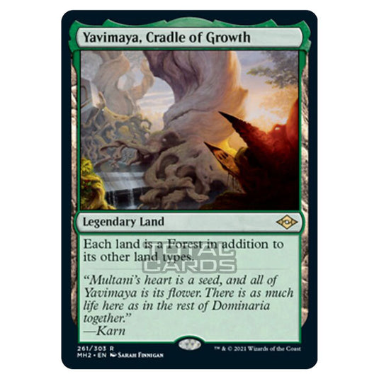 Magic The Gathering - Modern Horizons 2 - Yavimaya, Cradle of Growth - 261/303