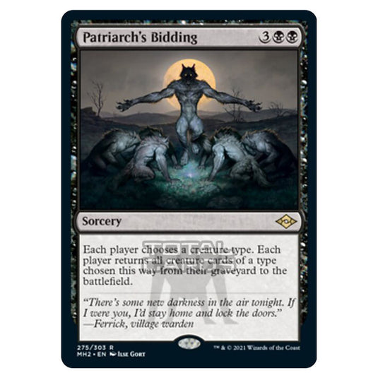 Magic The Gathering - Modern Horizons 2 - Patriarch's Bidding - 275/303