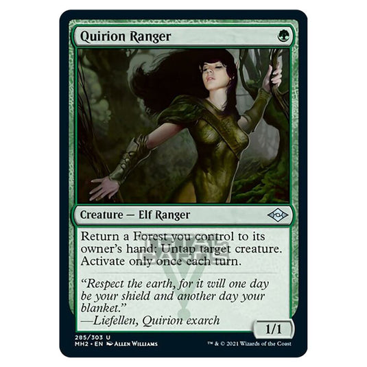 Magic The Gathering - Modern Horizons 2 - Quirion Ranger - 285/303