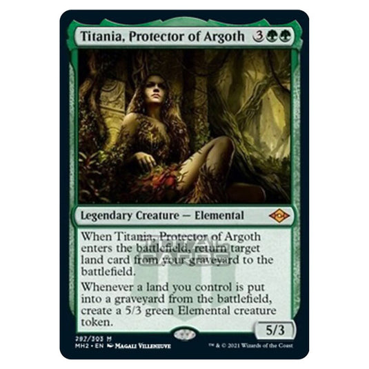 Magic The Gathering - Modern Horizons 2 - Titania, Protector of Argoth - 287/303