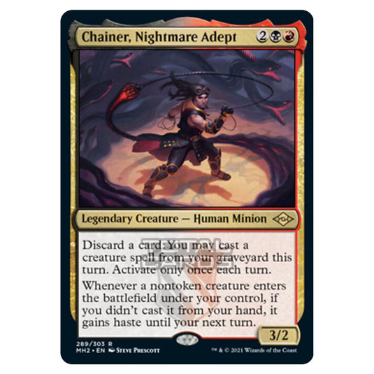 Magic The Gathering - Modern Horizons 2 - Chainer, Nightmare Adept - 289/303