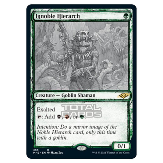 Magic The Gathering - Modern Horizons 2 - Ignoble Hierarch - 355/303