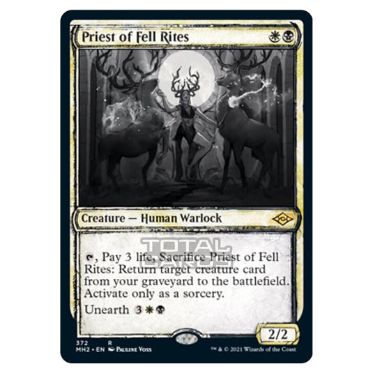 Magic The Gathering - Modern Horizons 2 - Priest of Fell Rites - 372/303