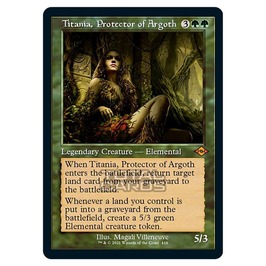 Magic The Gathering - Modern Horizons 2 - Titania, Protector of Argoth - 416/303