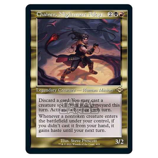 Magic The Gathering - Modern Horizons 2 - Chainer, Nightmare Adept - 419/303