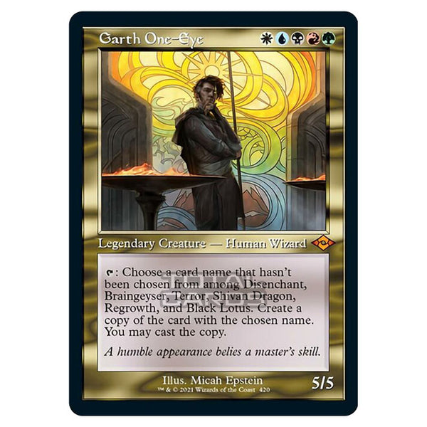 garth mtg card Magic The Gathering - Modern Horizons 2 - Garth One-Eye