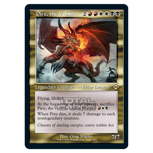 Magic The Gathering - Modern Horizons 2 - Piru, the Volatile - 422/303