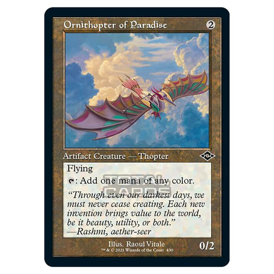 Magic The Gathering - Modern Horizons 2 - Ornithopter of Paradise - 430/303