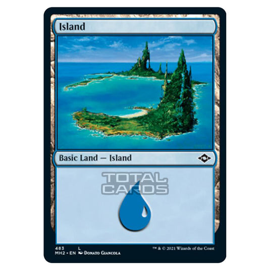 Magic The Gathering - Modern Horizons 2 - Island - 483/303