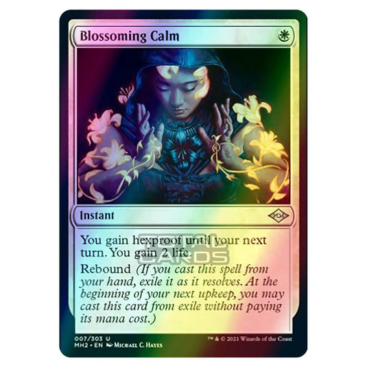 Magic The Gathering - Modern Horizons 2 - Blossoming Calm - 7/303 (Foil)