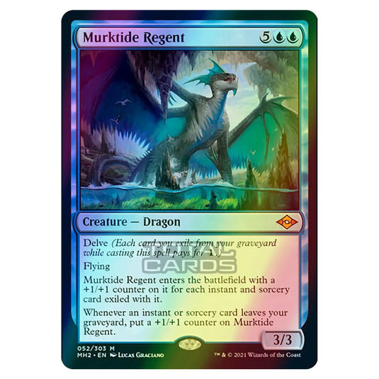 Magic The Gathering - Modern Horizons 2 - Murktide Regent - 52/303 (Foil)