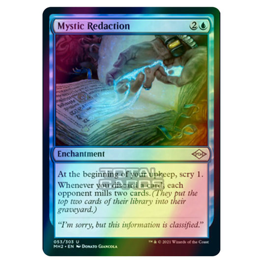 Magic The Gathering - Modern Horizons 2 - Mystic Redaction - 53/303 (Foil)