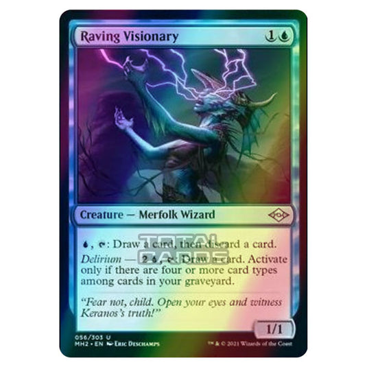 Magic The Gathering - Modern Horizons 2 - Raving Visionary - 56/303 (Foil)