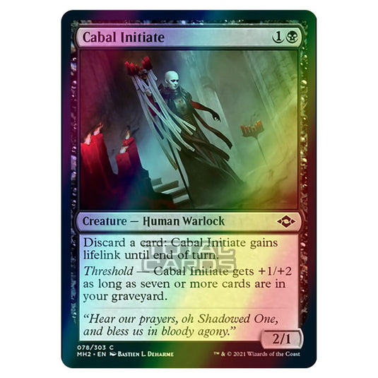 Magic The Gathering - Modern Horizons 2 - Cabal Initiate - 78/303 (Foil)