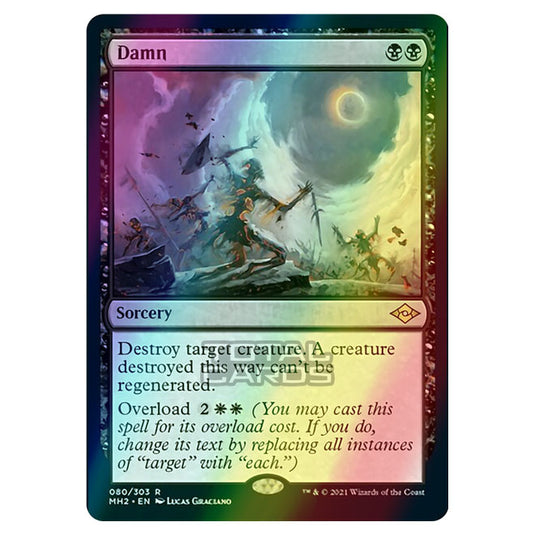 Magic The Gathering - Modern Horizons 2 - Damn - 80/303 (Foil)