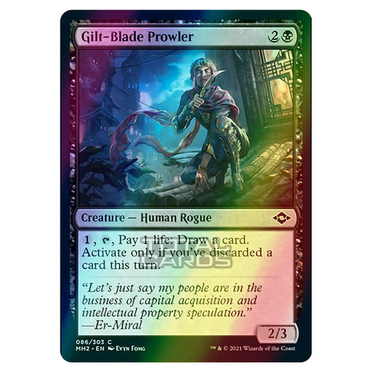 Magic The Gathering - Modern Horizons 2 - Gilt-Blade Prowler - 86/303 (Foil)