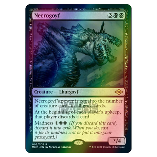 Magic The Gathering - Modern Horizons 2 - Necrogoyf - 93/303 (Foil)