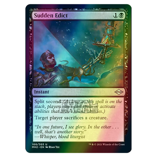 Magic The Gathering - Modern Horizons 2 - Sudden Edict - 100/303 (Foil)