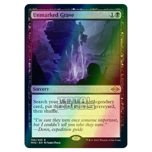 Magic The Gathering - Modern Horizons 2 - Unmarked Grave - 106/303 (Foil)