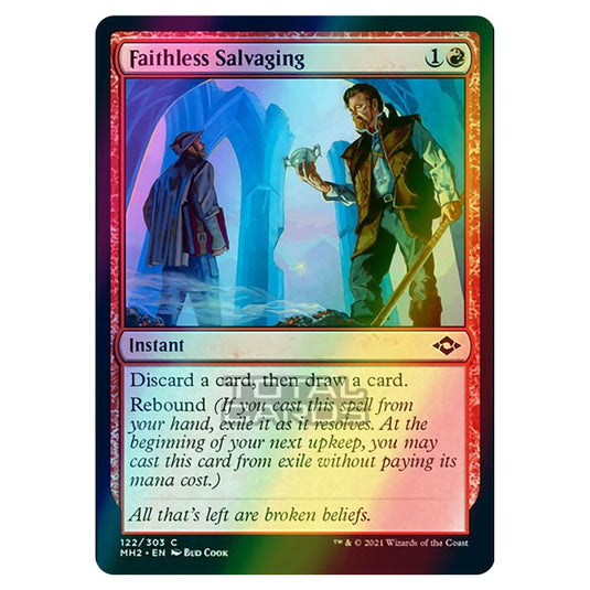 Magic The Gathering - Modern Horizons 2 - Faithless Salvaging - 122/303 (Foil)