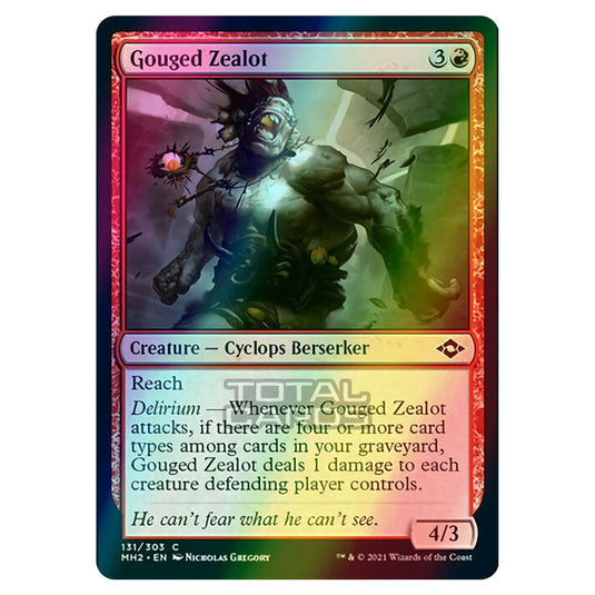 Magic The Gathering - Modern Horizons 2 - Gouged Zealot - 131/303 (Foil)