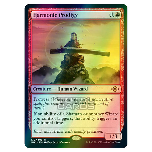 Magic The Gathering - Modern Horizons 2 - Harmonic Prodigy - 132/303 (Foil)