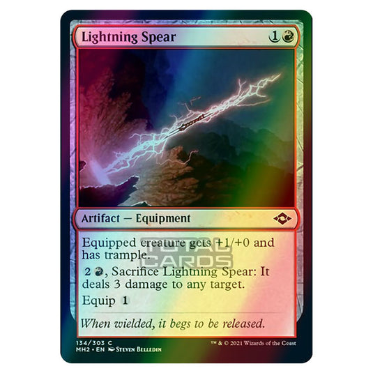 Magic The Gathering - Modern Horizons 2 - Lightning Spear - 134/303 (Foil)