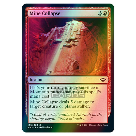 Magic The Gathering - Modern Horizons 2 - Mine Collapse - 135/303 (Foil)