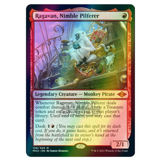 Magic The Gathering - Modern Horizons 2 - Ragavan, Nimble Pilferer - 138/303 (Foil)