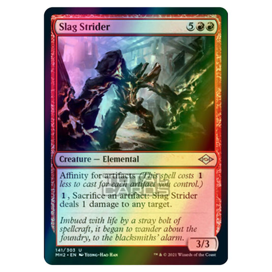 Magic The Gathering - Modern Horizons 2 - Slag Strider - 141/303 (Foil)