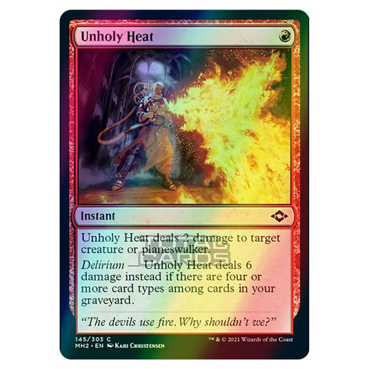 Magic The Gathering - Modern Horizons 2 - Unholy Heat - 145/303 (Foil)