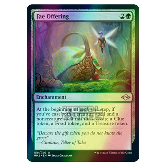 Magic The Gathering - Modern Horizons 2 - Fae Offering - 158/303 (Foil)