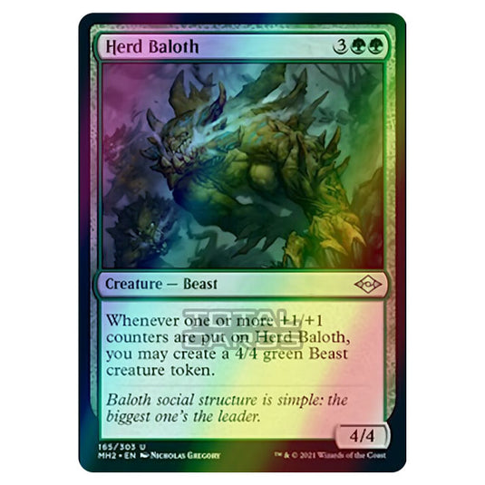 Magic The Gathering - Modern Horizons 2 - Herd Baloth - 165/303 (Foil)