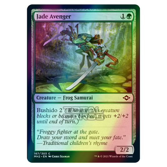 Magic The Gathering - Modern Horizons 2 - Jade Avenger - 167/303 (Foil)